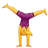 Woman Cartwheeling