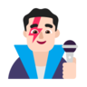 Man Singer: Light Skin Tone Emoji 👨🏻‍🎤 image - Microsoft Classic 2D style