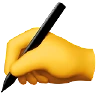 Writing Hand