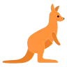 Canguro Emoji 🦘 image - Tossface style