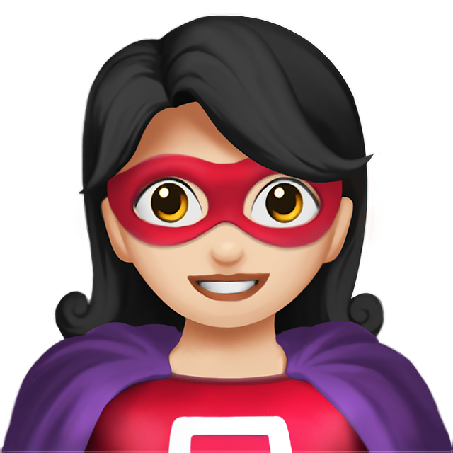 Woman Superhero: Light Skin Tone