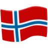 Flag: Svalbard & Jan Mayen Emoji 🇸🇯 image - Facebook Messenger (2016) style