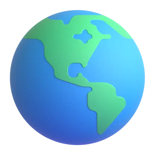 Globe Showing Americas