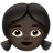 Girl: Dark Skin Tone