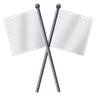 交叉的旗帜 Emoji 🎌 image - Huawei Harmony OS style
