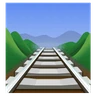 Tor kolejowy Emoji 🛤 image - Huawei Harmony OS style