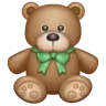 Emoji Teddi maci 🧸 image - WhatsApp style