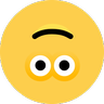 Twarz do góry nogami Emoji 🙃 image - Skype style