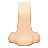 Nose: Light Skin Tone