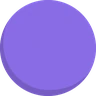 大きな紫色の円 Emoji 🟣 image - Skype style