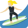 Woman Surfing: Medium-Light Skin Tone Emoji 🏄🏼‍♀️ image - Twitter / X (Twemoji) style