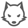 ウルフフェイス Emoji 🐺 image - Docomo style