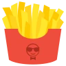 Patates kızartması Emoji 🍟 image - EmojiTwo style