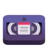 ビデオカセット Emoji 📼 image - Microsoft 3D Fluent style