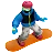 Snowboarder: Medium Skin Tone