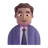 Man Office Worker: Medium Skin Tone