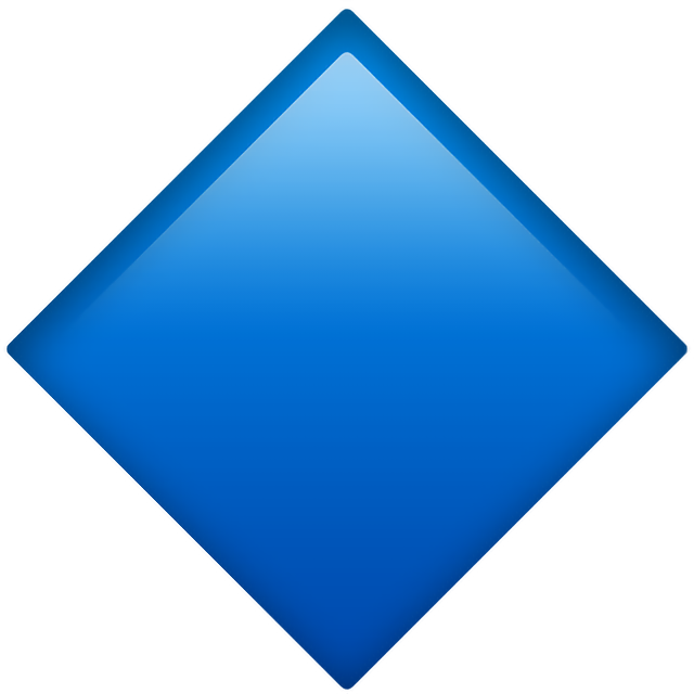 Large Blue Diamond