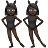 Women With Bunny Ears: Dark Skin Tone