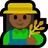 Woman Farmer: Medium-Dark Skin Tone