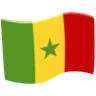 Flag: Senegal Emoji 🇸🇳 image - Facebook Messenger (2016) style