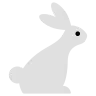 Lapin Emoji 🐇 image - Tossface style