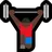 Person Lifting Weights: Dark Skin Tone