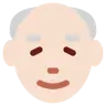 Old Man: Light Skin Tone Emoji 👴🏻 image - Twitter / X (Twemoji) style