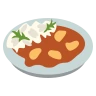 Curry y arroz Emoji 🍛 image - EmojiTwo style