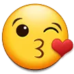 Face Blowing A Kiss