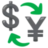 Currency Exchange Emoji 💱 image - Google Noto Color style