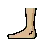 Foot: Medium-Light Skin Tone