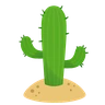 Cactus Emoji 🌵 image - Skype style