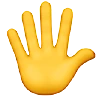 Hand With Fingers Splayed