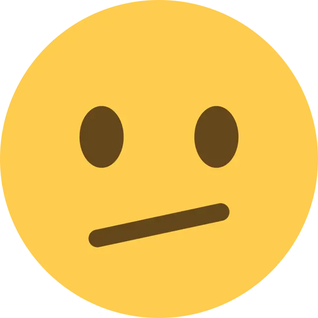 Face With Diagonal Mouth