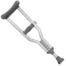 Crutch Emoji 🩼 image - WhatsApp style