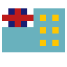 Flag: Tuvalu Emoji 🇹🇻 image - SerenityOS style