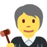 Judge Emoji 🧑‍⚖️ image - Twitter / X (Twemoji) style