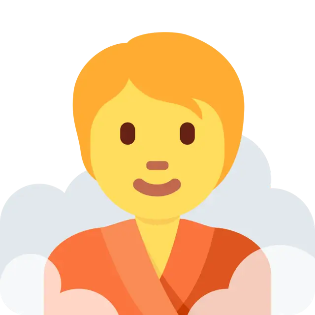 Person In Steamy Room