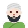 Man Wearing Turban: Light Skin Tone Emoji 👳🏻‍♂️ image - Twitter / X (Twemoji) style