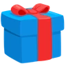 Emoji Becsomagolt ajándék 🎁 image - Facebook Messenger (2016) style