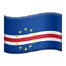 Flag: Cape Verde Emoji 🇨🇻 image - Apple style