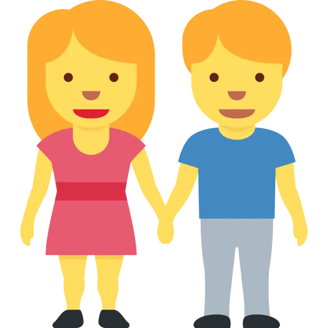 Woman And Man Holding Hands
