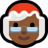 Mrs. Claus: Medium-Dark Skin Tone Emoji 🤶🏾 image - Microsoft Windows 10 Segoe UI Emoji style