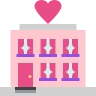 Liebeshotel Emoji 🏩 image - EmojiTwo style