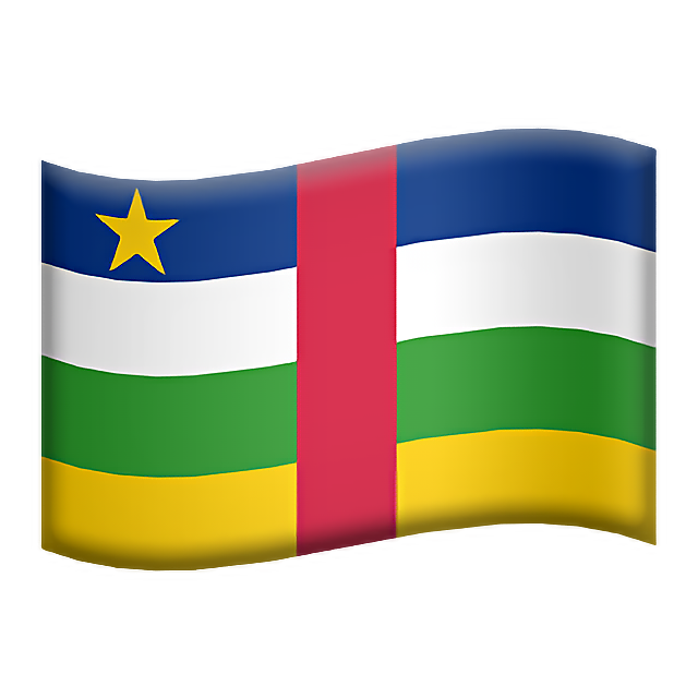 Flag: Central African Republic