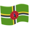 Flag: Dominica Emoji 🇩🇲 image - Facebook Messenger (2016) style