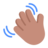 Waving Hand: Medium Skin Tone