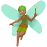 Fairy: Medium Skin Tone Emoji 🧚🏽 image - Apple style