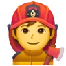 Firefighter Emoji 🧑‍🚒 image - Samsung style