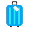 Эмодзи Багаж 🧳 image - Microsoft Classic 2D style